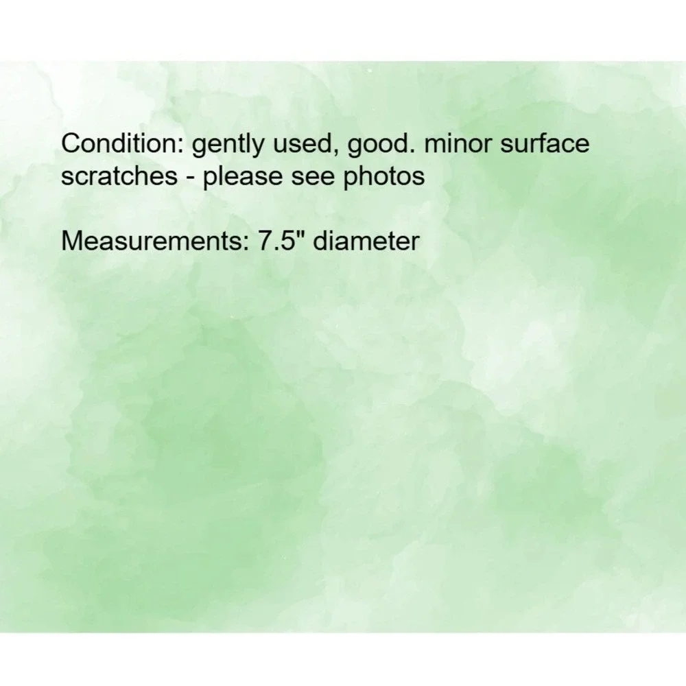 Al-Rama Glass Plate 7.5